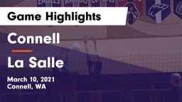 Connell  vs La Salle Game Highlights - March 10, 2021