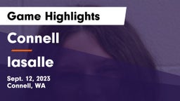 Connell  vs lasalle Game Highlights - Sept. 12, 2023