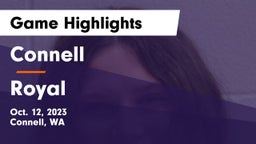 Connell  vs Royal  Game Highlights - Oct. 12, 2023