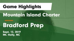 Mountain Island Charter  vs Bradford Prep Game Highlights - Sept. 12, 2019