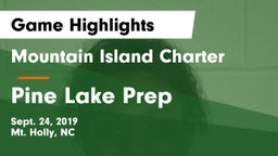 Mountain Island Charter  vs Pine Lake Prep Game Highlights - Sept. 24, 2019
