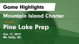 Mountain Island Charter  vs Pine Lake Prep Game Highlights - Oct. 17, 2019