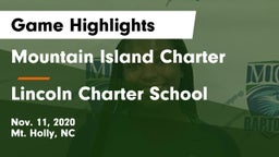 Mountain Island Charter  vs Lincoln Charter School Game Highlights - Nov. 11, 2020