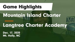 Mountain Island Charter  vs Langtree Charter Academy Game Highlights - Dec. 17, 2020