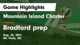 Mountain Island Charter  vs Bradford prep Game Highlights - Aug. 30, 2021