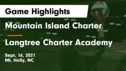 Mountain Island Charter  vs Langtree Charter Academy Game Highlights - Sept. 16, 2021
