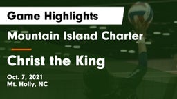 Mountain Island Charter  vs Christ the King Game Highlights - Oct. 7, 2021