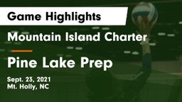 Mountain Island Charter  vs Pine Lake Prep Game Highlights - Sept. 23, 2021