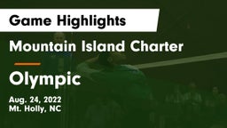 Mountain Island Charter  vs Olympic  Game Highlights - Aug. 24, 2022