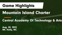 Mountain Island Charter  vs Central Academy Of Technology & Arts Game Highlights - Aug. 30, 2022