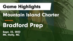 Mountain Island Charter  vs Bradford Prep Game Highlights - Sept. 23, 2022