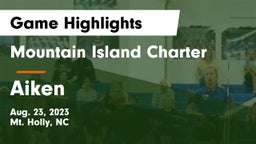 Mountain Island Charter  vs Aiken  Game Highlights - Aug. 23, 2023