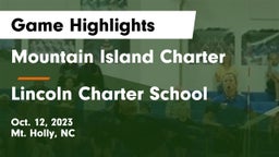 Mountain Island Charter  vs Lincoln Charter School Game Highlights - Oct. 12, 2023