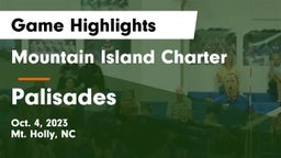 Mountain Island Charter  vs Palisades  Game Highlights - Oct. 4, 2023