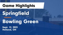 Springfield  vs Bowling Green  Game Highlights - Sept. 12, 2023