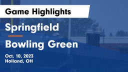 Springfield  vs Bowling Green  Game Highlights - Oct. 10, 2023