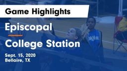 Episcopal  vs College Station  Game Highlights - Sept. 15, 2020