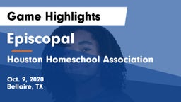 Episcopal  vs Houston Homeschool Association Game Highlights - Oct. 9, 2020