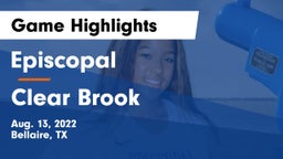 Episcopal  vs Clear Brook  Game Highlights - Aug. 13, 2022