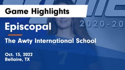 Episcopal  vs The Awty International School Game Highlights - Oct. 13, 2022