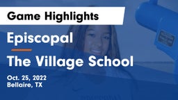 Episcopal  vs The Village School Game Highlights - Oct. 25, 2022