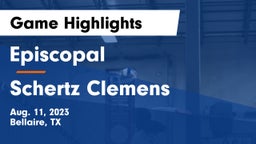 Episcopal  vs Schertz Clemens Game Highlights - Aug. 11, 2023