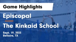 Episcopal  vs The Kinkaid School Game Highlights - Sept. 19, 2023