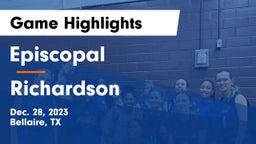 Episcopal  vs Richardson  Game Highlights - Dec. 28, 2023