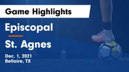Episcopal  vs St. Agnes  Game Highlights - Dec. 1, 2021