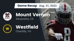 Recap: Mount Vernon   vs. Westfield  2023