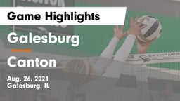 Galesburg  vs Canton  Game Highlights - Aug. 26, 2021