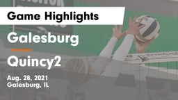 Galesburg  vs Quincy2 Game Highlights - Aug. 28, 2021