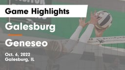 Galesburg  vs Geneseo  Game Highlights - Oct. 6, 2022