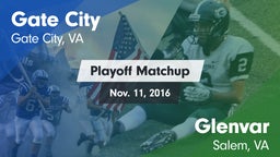 Matchup: Gate City High vs. Glenvar  2016