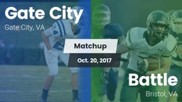 Matchup: Gate City High vs. Battle  2017