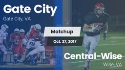 Matchup: Gate City High vs. Central-Wise  2017