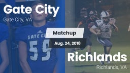 Matchup: Gate City High vs. Richlands  2018