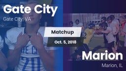 Matchup: Gate City High vs. Marion  2018