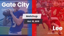 Matchup: Gate City High vs. Lee  2019