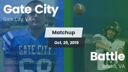 Matchup: Gate City High vs. Battle  2019