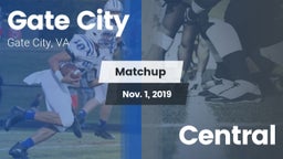 Matchup: Gate City High vs. Central 2019