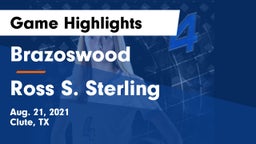 Brazoswood  vs Ross S. Sterling  Game Highlights - Aug. 21, 2021