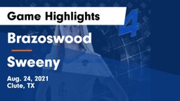 Brazoswood  vs Sweeny  Game Highlights - Aug. 24, 2021