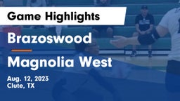 Brazoswood  vs Magnolia West Game Highlights - Aug. 12, 2023