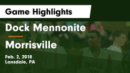 Dock Mennonite  vs Morrisville  Game Highlights - Feb. 2, 2018