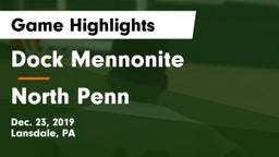 Dock Mennonite  vs North Penn  Game Highlights - Dec. 23, 2019