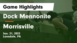 Dock Mennonite  vs Morrisville Game Highlights - Jan. 21, 2022