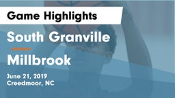 South Granville  vs Millbrook Game Highlights - June 21, 2019