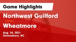Northwest Guilford  vs Wheatmore  Game Highlights - Aug. 24, 2021
