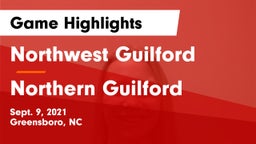 Northwest Guilford  vs Northern Guilford  Game Highlights - Sept. 9, 2021